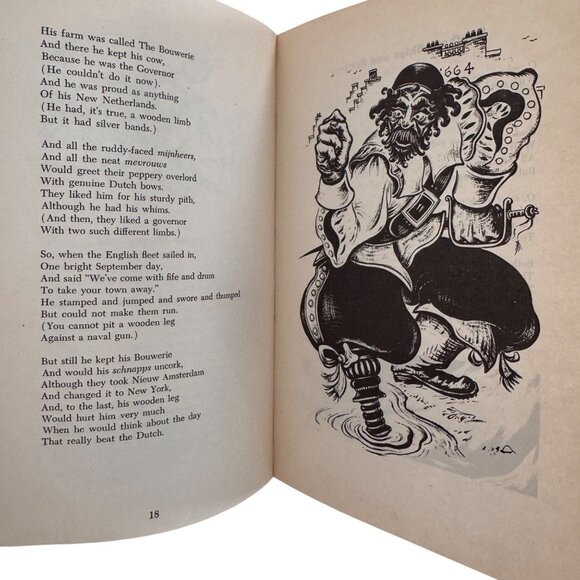 A Book Of Americans By Rosemary & Stephen Vincent Benét 1933 Historical Poetry - Picture 12 of 16